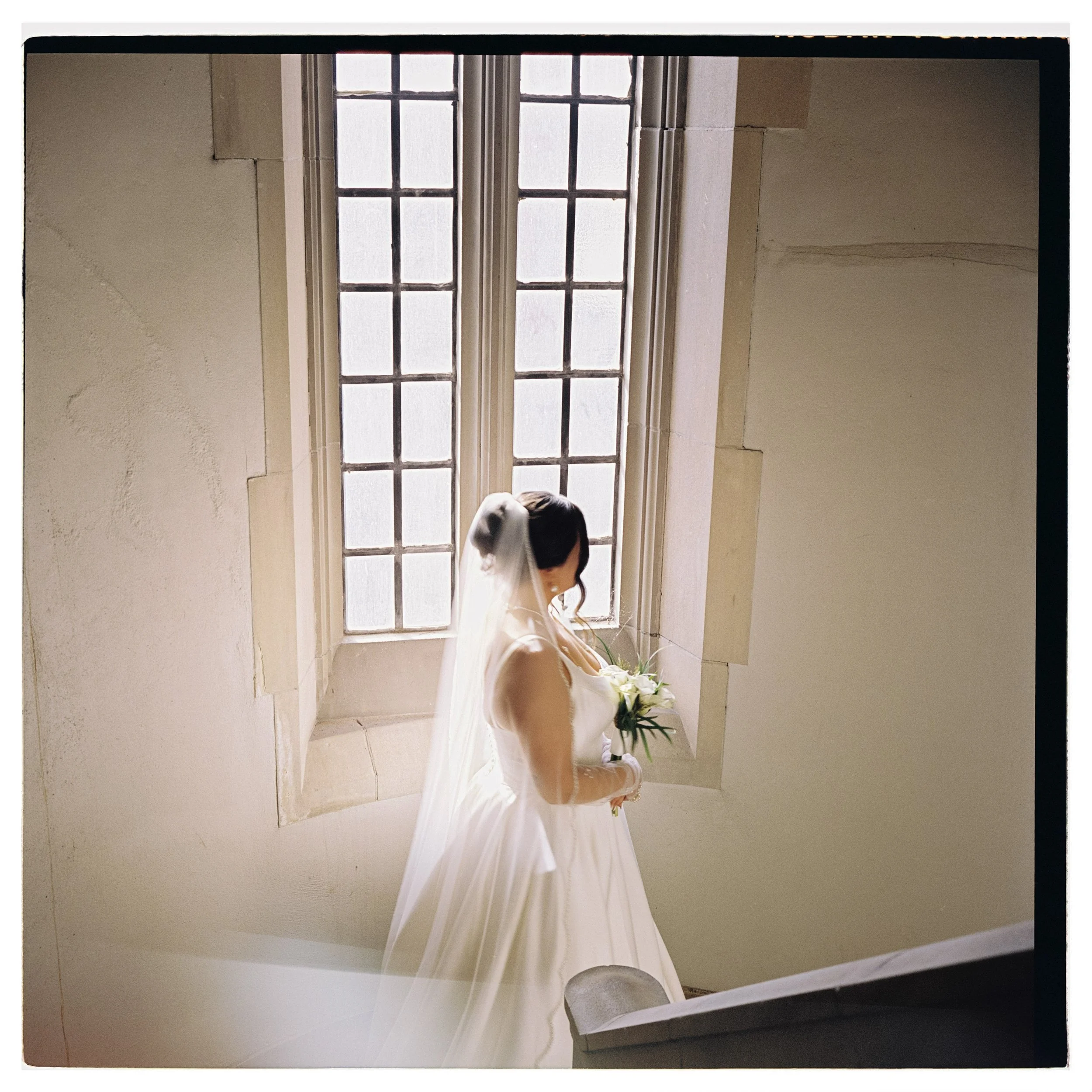 Ottawa wedding film photographer capturing an intimate analog ceremony on 35mm film