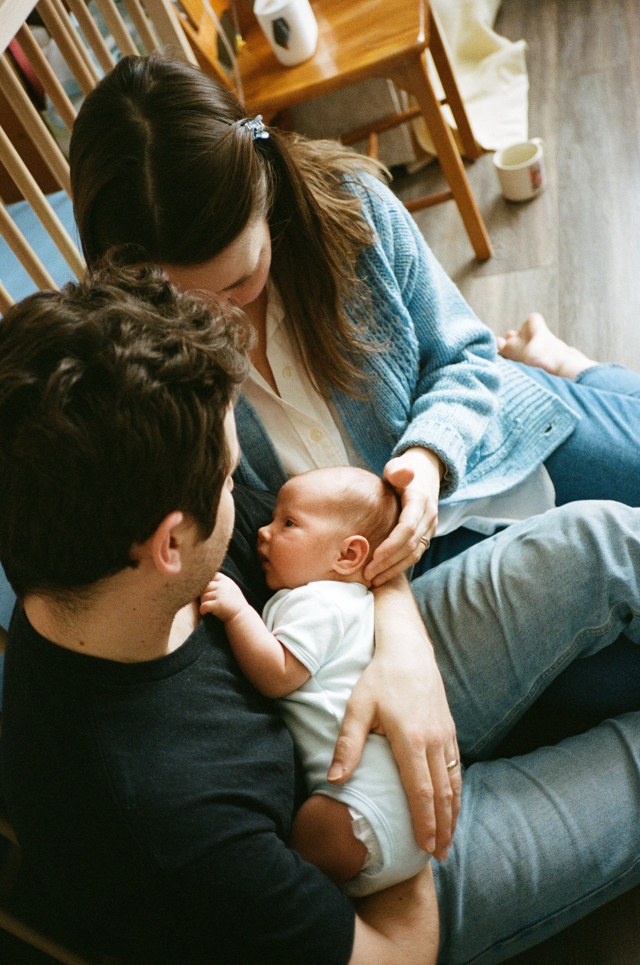 Ottawa family film photographer documenting everyday family moments on analog film
