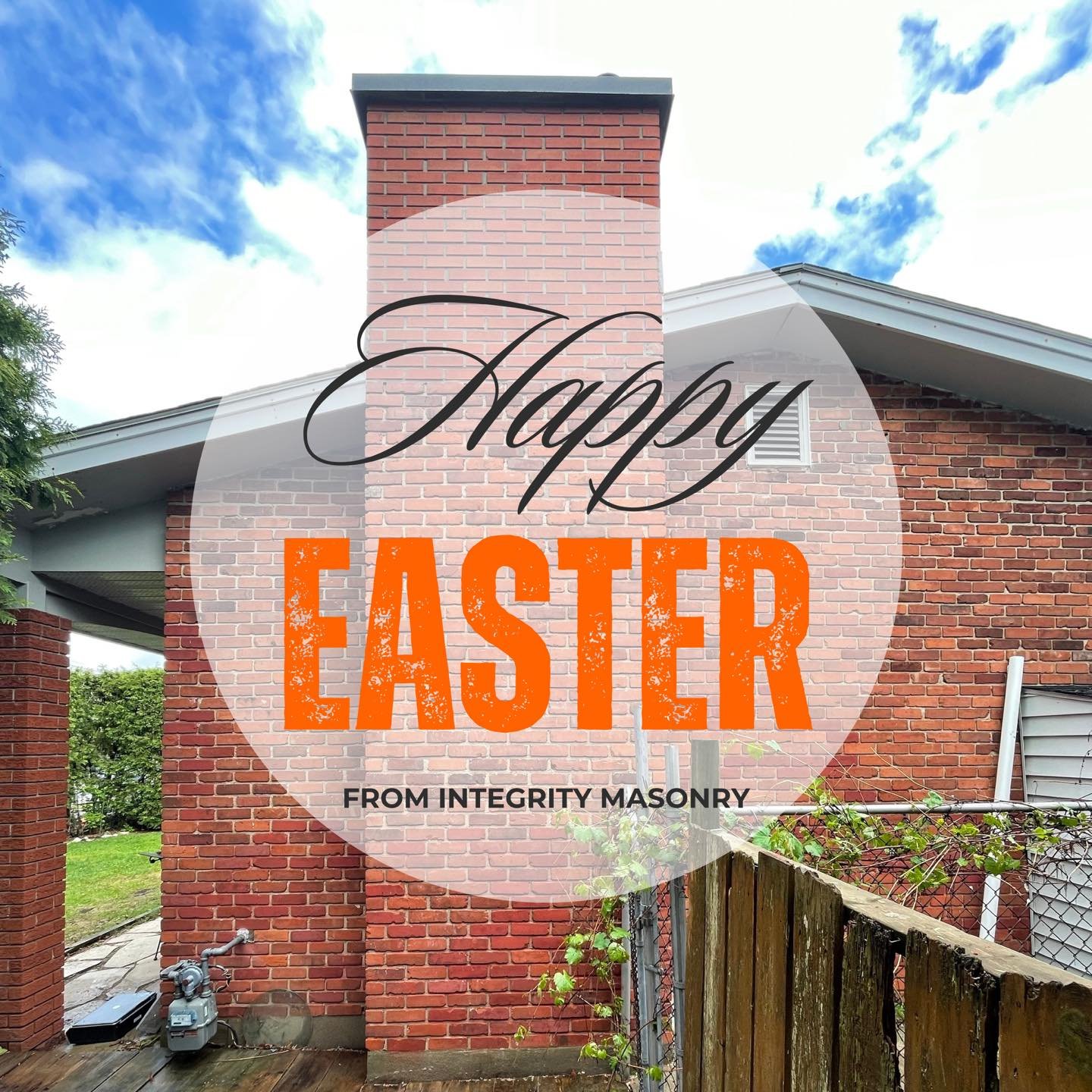 Hoppy Easter from Integrity Masonry 🐣💐🐰

May your Easter be as solid as our bricks and as smooth as our mortar. Don't worry, we promise not to leave any &quot;egg-stra&quot; surprises in your construction projects! 

Enjoy the day with your loved 