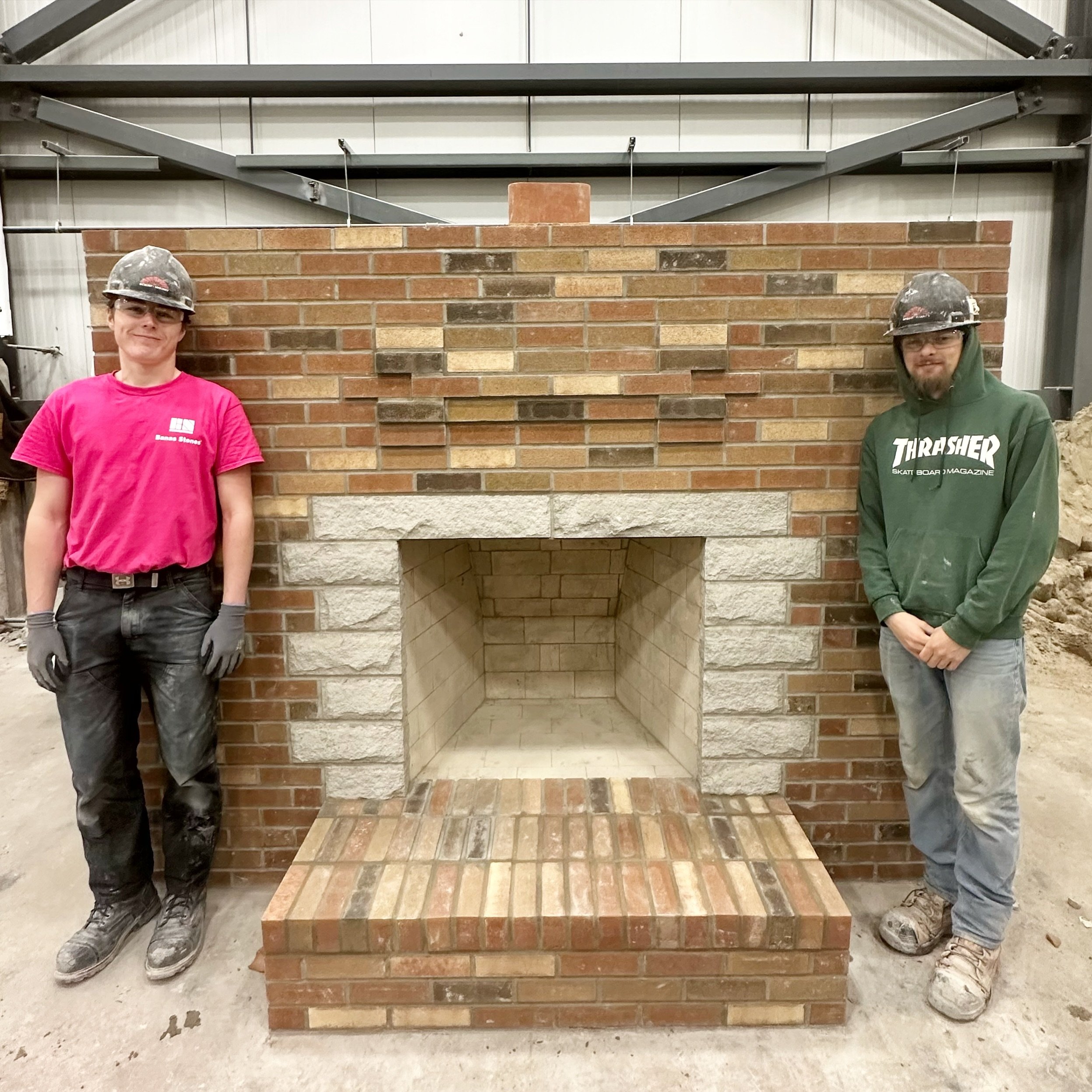 Warmest congratulations to Integrity apprentices, Ryan and Nicholas, for having completed their 3rd and final apprenticeship training course at the Ontario Masonry Training Centre, Ottawa Campus. @omtc350mi 

Their final project, a fully functional m