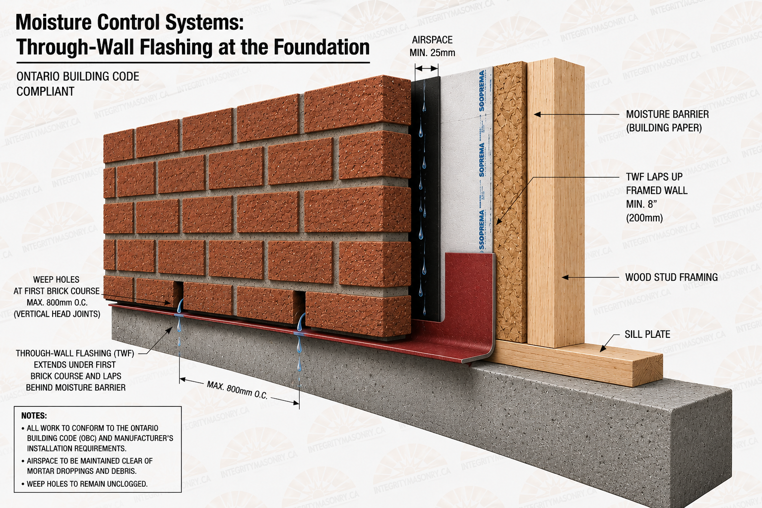 The Importance of Properly Installed Through Wall Flashing in Residential Masonry Construction