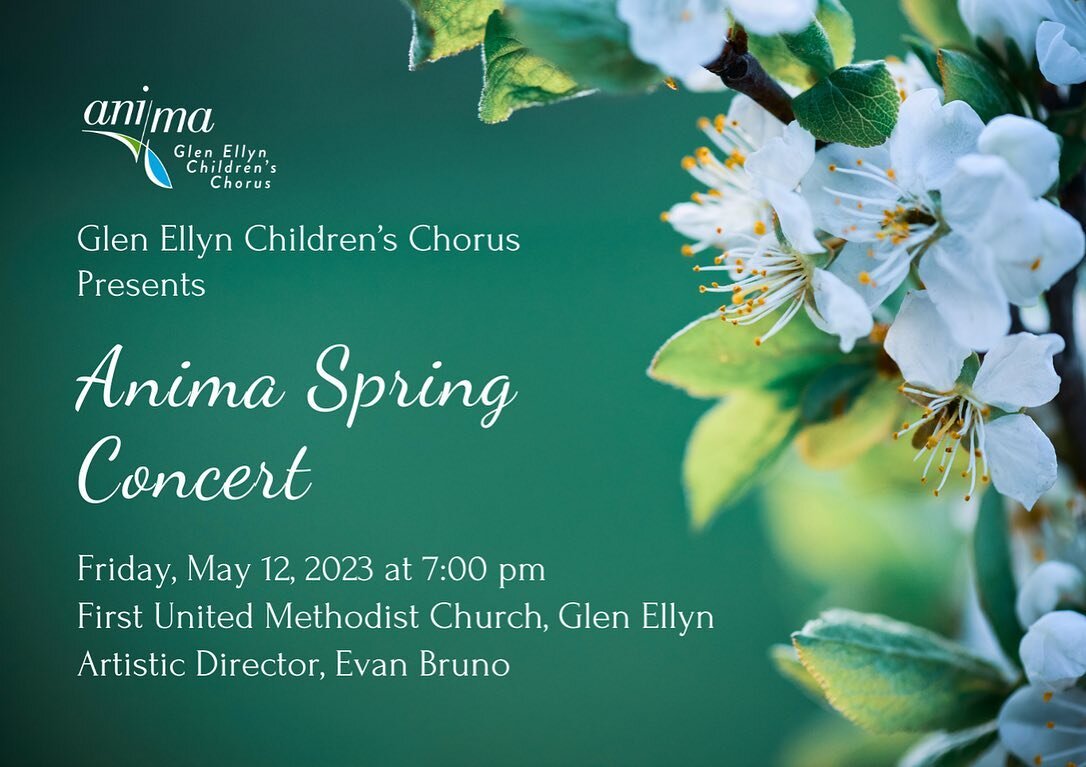Will we see you on Friday, May 12th for our Spring concert? Our singers have been working hard and cannot wait to perform for you! Click the link in the bio for tickets.