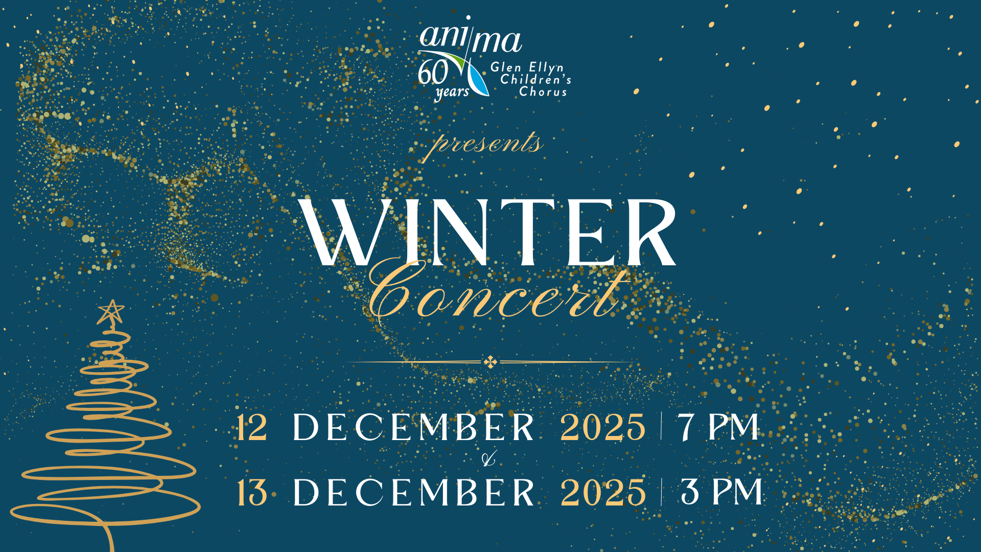 Anima Singers 61st Season Winter Concert Matinee Performance