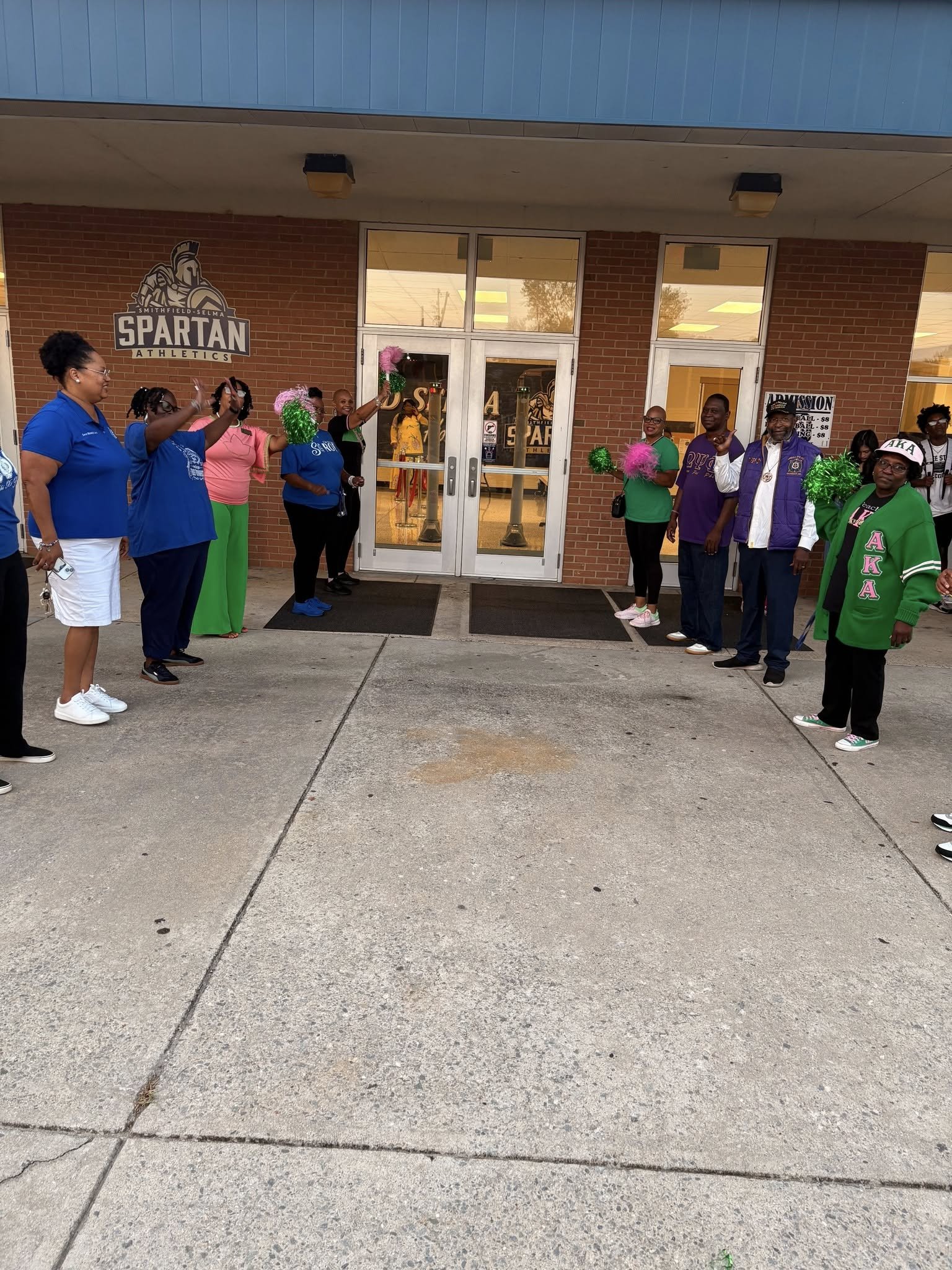 D9 Student Greet - First Day of School