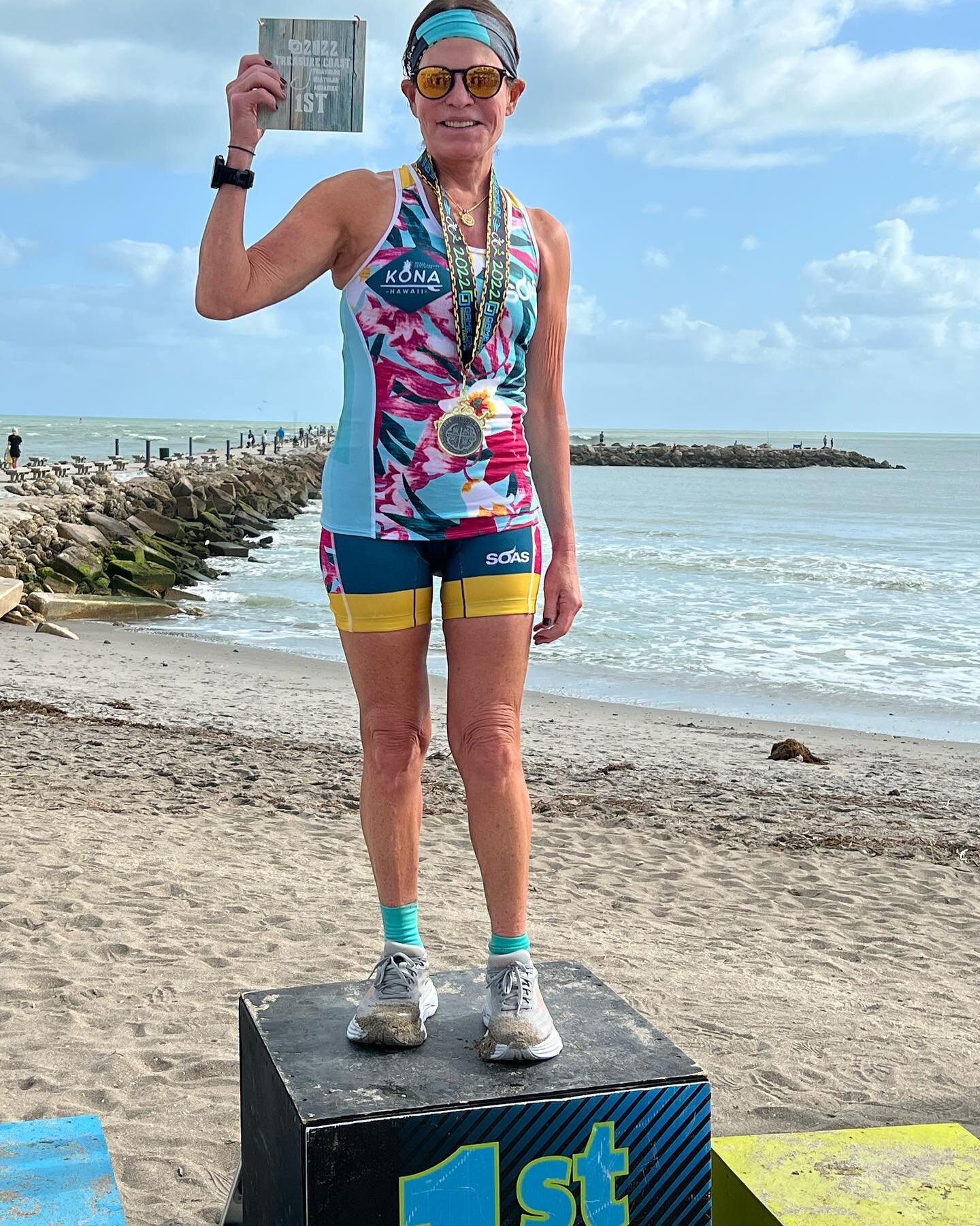 Congratulations to Karen on an Age Group Victory at Game on Tri. Finishing the season strong. 
&bull;
@strongislandtricoach #medalmonday🏅 #triathlon #swimbikerun #ironman #usatriathlon #betterthanyesterday