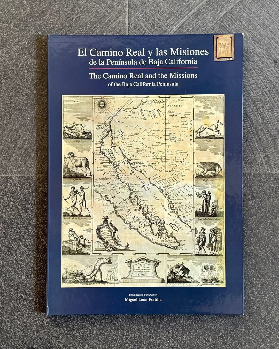El Camino Real y las Misiones de la Pen&iacute;nsula de Baja California

*Mapa Desplegable de m&aacute;s de 1.80m.

Introducci&oacute;n: Miguel Le&oacute;n-Portilla
Producci&oacute;n: Fundaci&oacute;n Manuel Arango A.C.
Direcci&oacute;n Editorial
