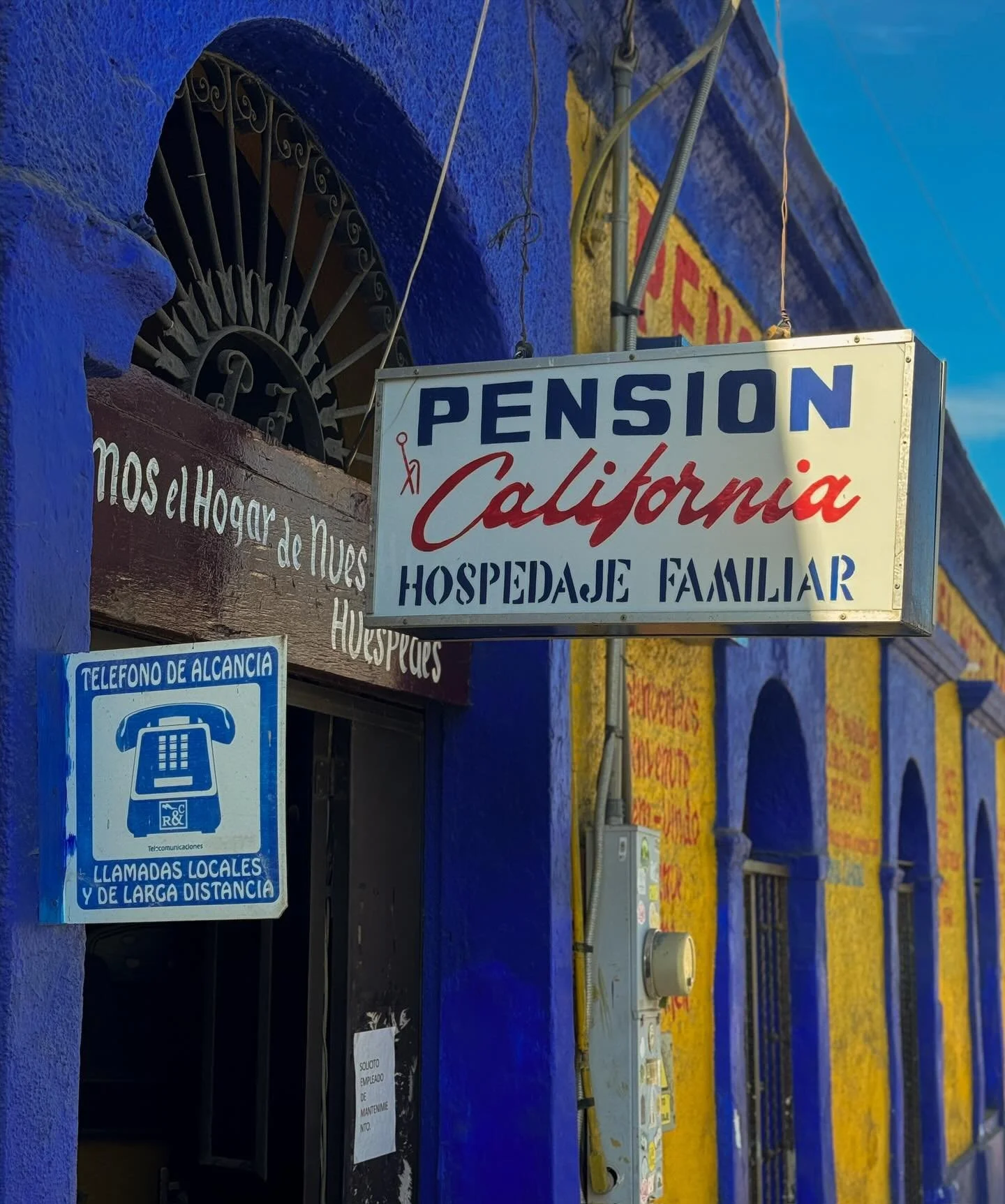 Pensi&oacute;n California
The Spirit of Baja Republic
#thespiritofbajarepublic 
#lapazbaja