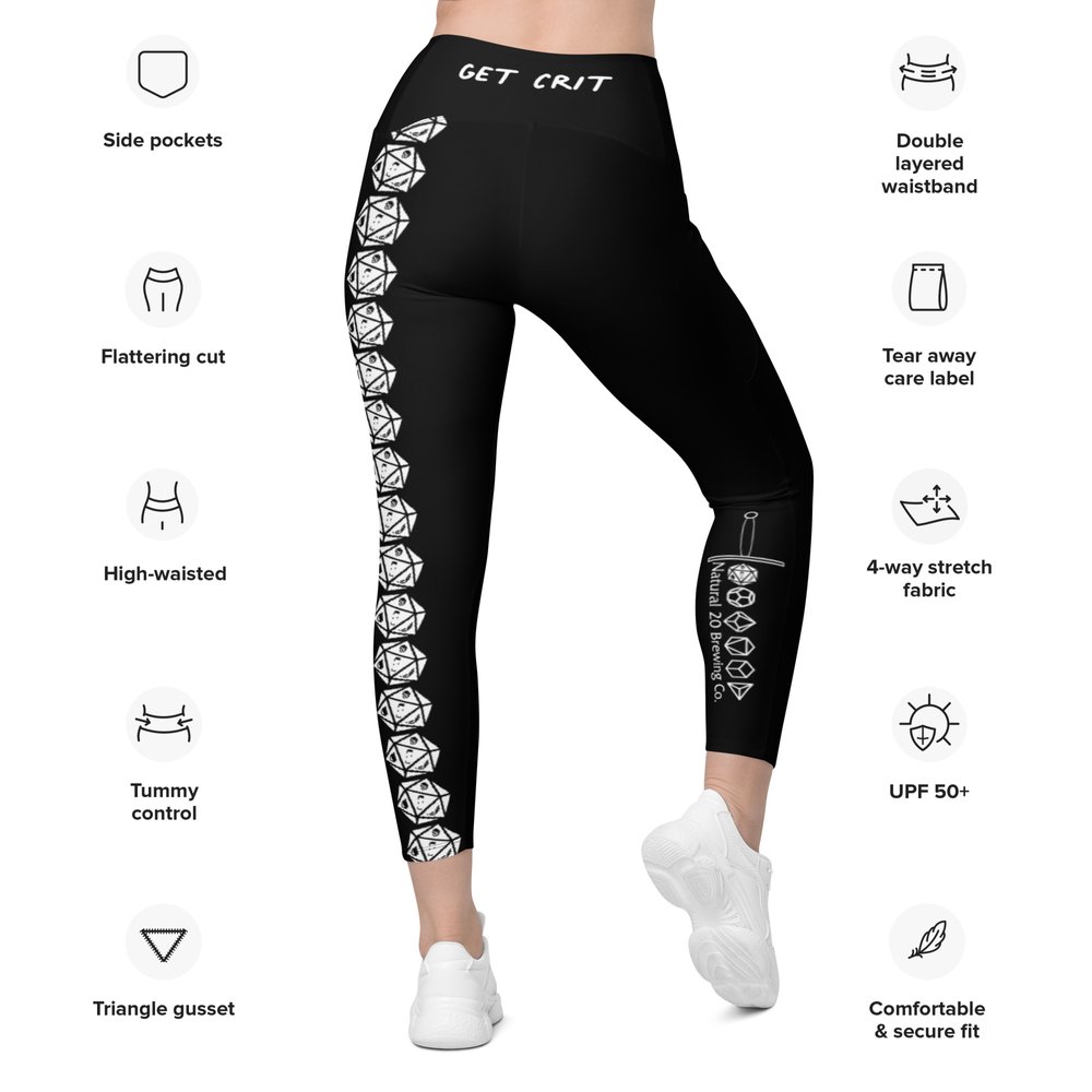 Leggings with pockets — Natural 20 Brewing Co.