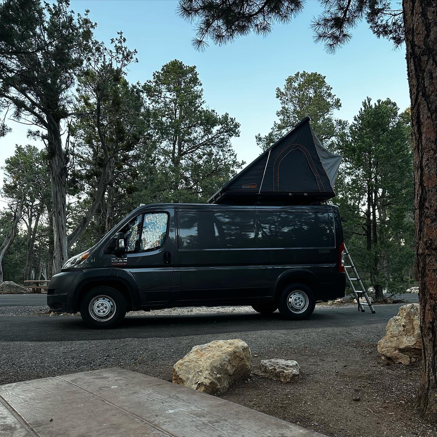 Rise and shine!☀️I wanted to take time this morning to thank @nativecampervans  for the opportunity to live life differently this week! Thanks to them my family and I slept under the stars last night. I love it!!