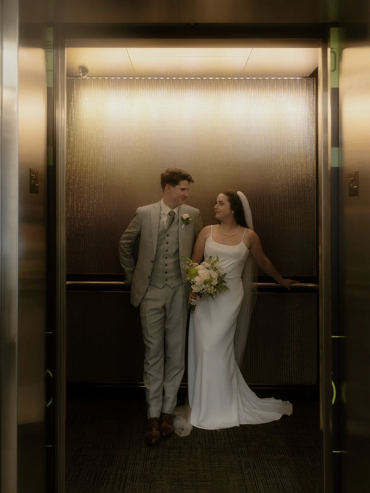 In case you&rsquo;re new here. I really do love a good elevator photo 💛

Currently editing through this wedding and remembering how perfect this day was 😍