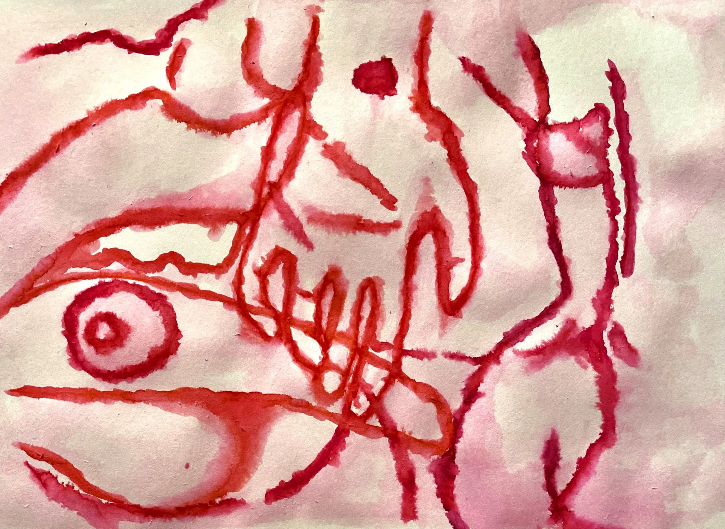 original illustration for "Woman in Pieces"