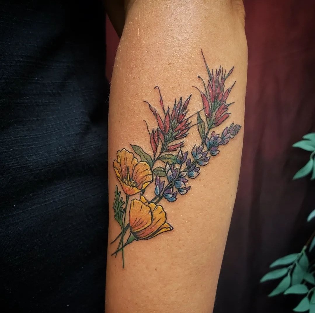 Tattoo uploaded by Megan  ritkit ukrainetattoo flowertattoo  realistictattoos loveit  Tattoodo