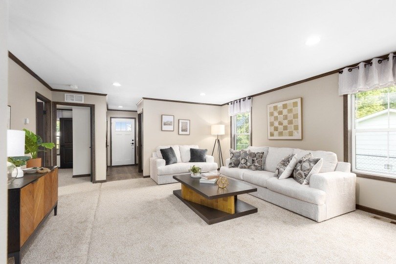 livingroom inside cavco manufactured home westlake 