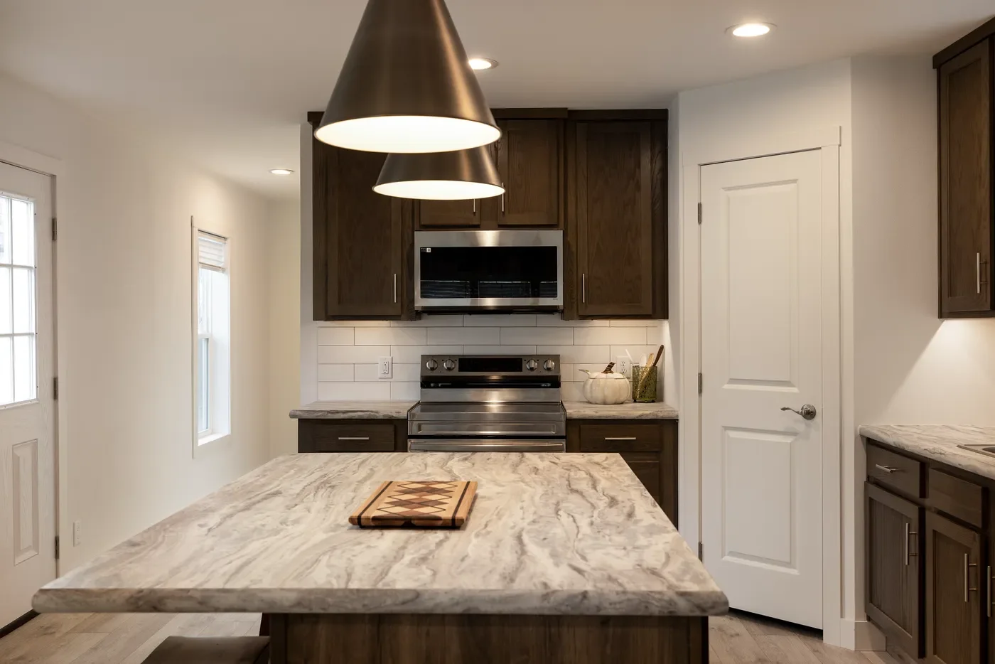 kitchen island photo with panty in the frame inside the schult ramsey 217-1