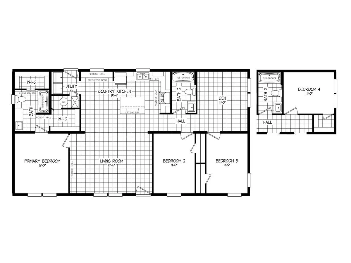 Schult Ramsey 211 Manufactured Home floor plan