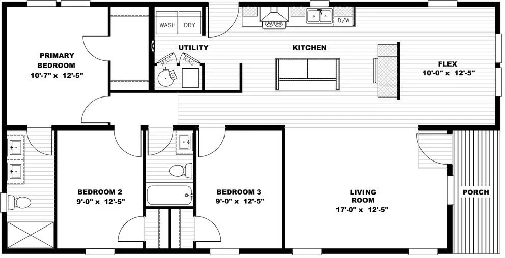 johnny b goode manufactured home floor plan 