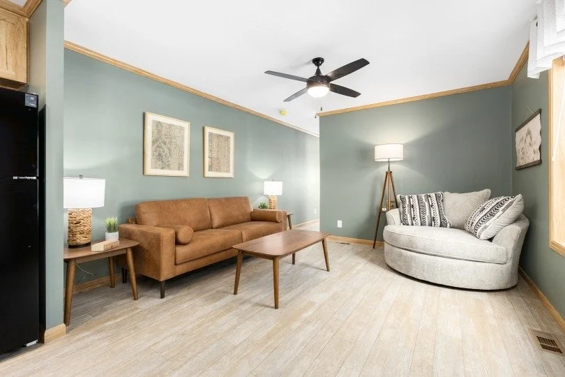 livingroom photo inside cavco home singlewide 