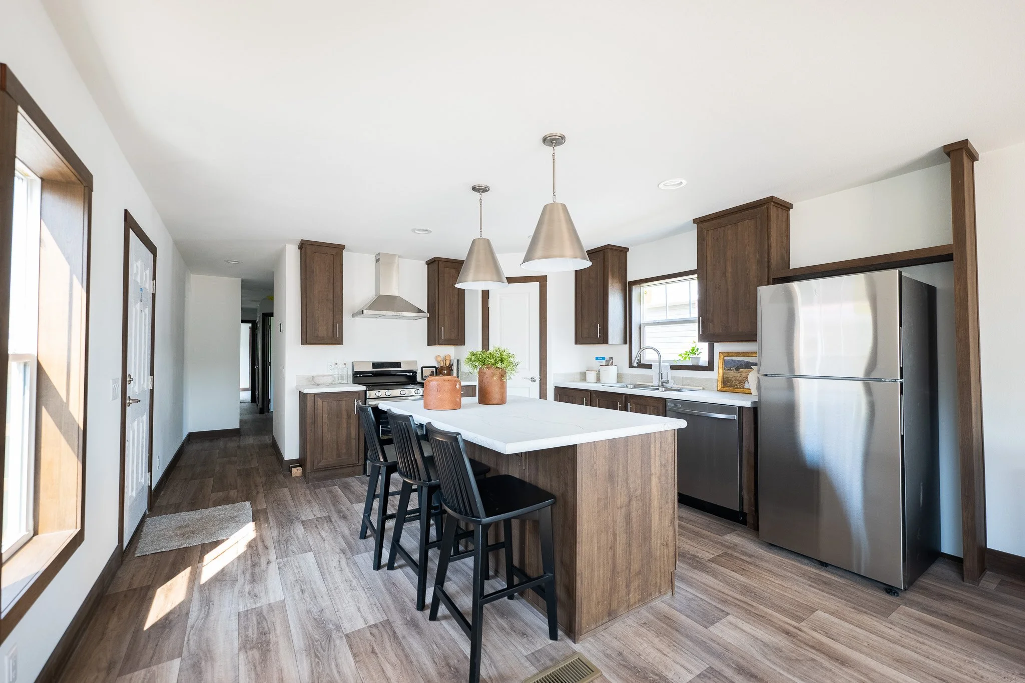 singlewide schult ramsey kitchen and dining room singlewide home 