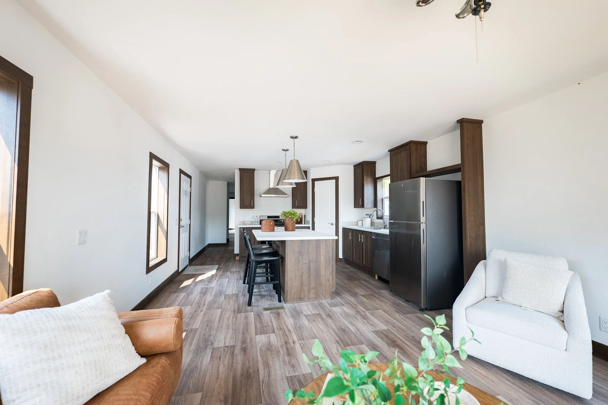 singlewide schult ramsey kitchen and dining room singlewide home 