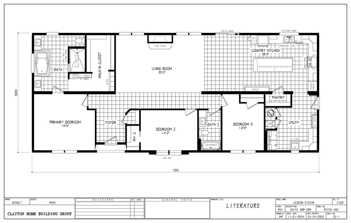 Schult Legend 66 floor plan 