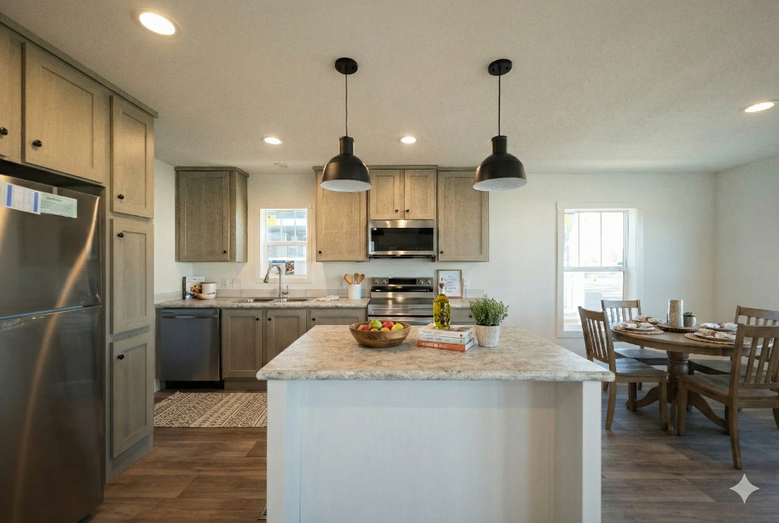 kitchen photo inside the tempo three little birds Jamestown North Dakota 