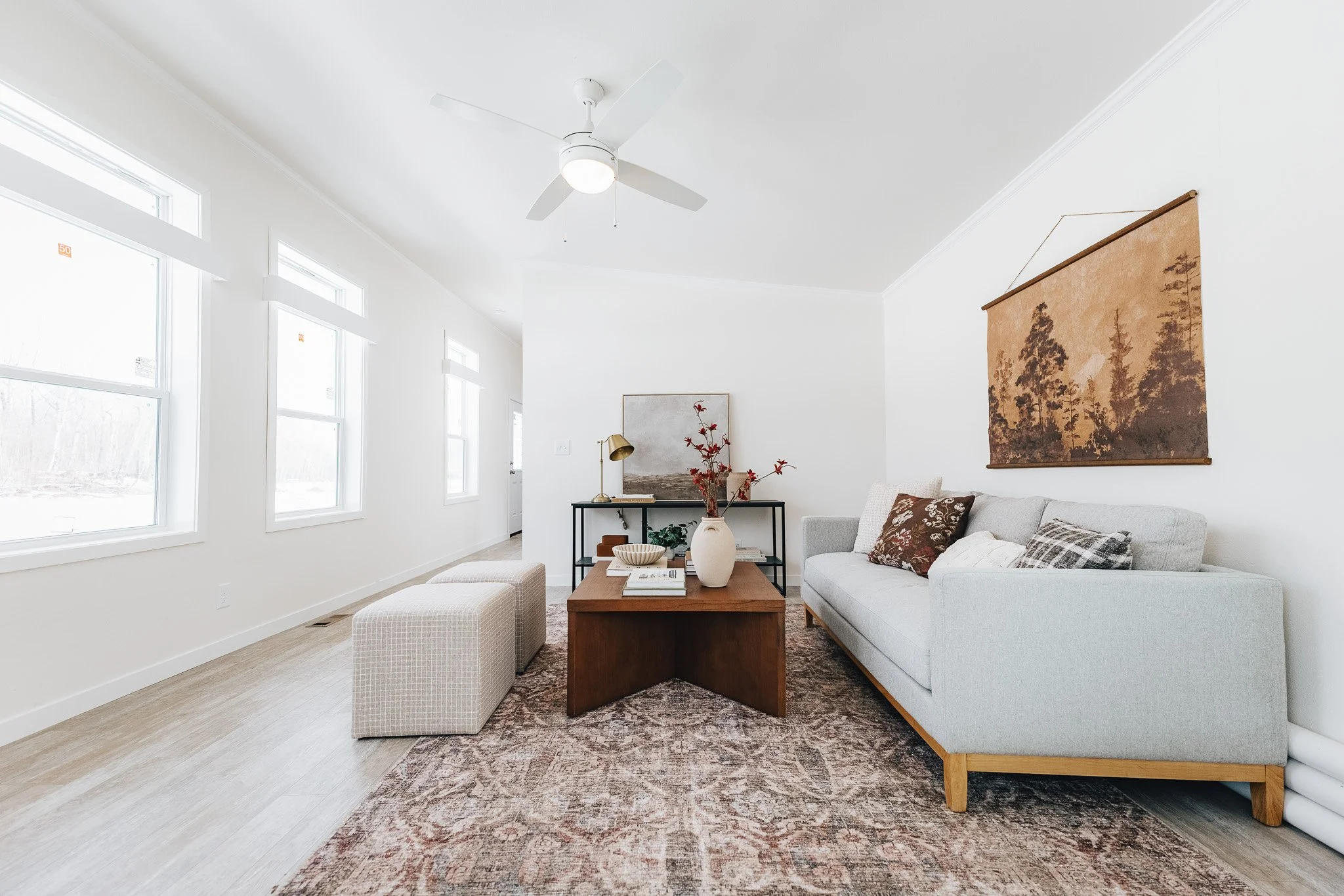livingroom photo inside the cavco westlake retreat with livingroom furniture and art 