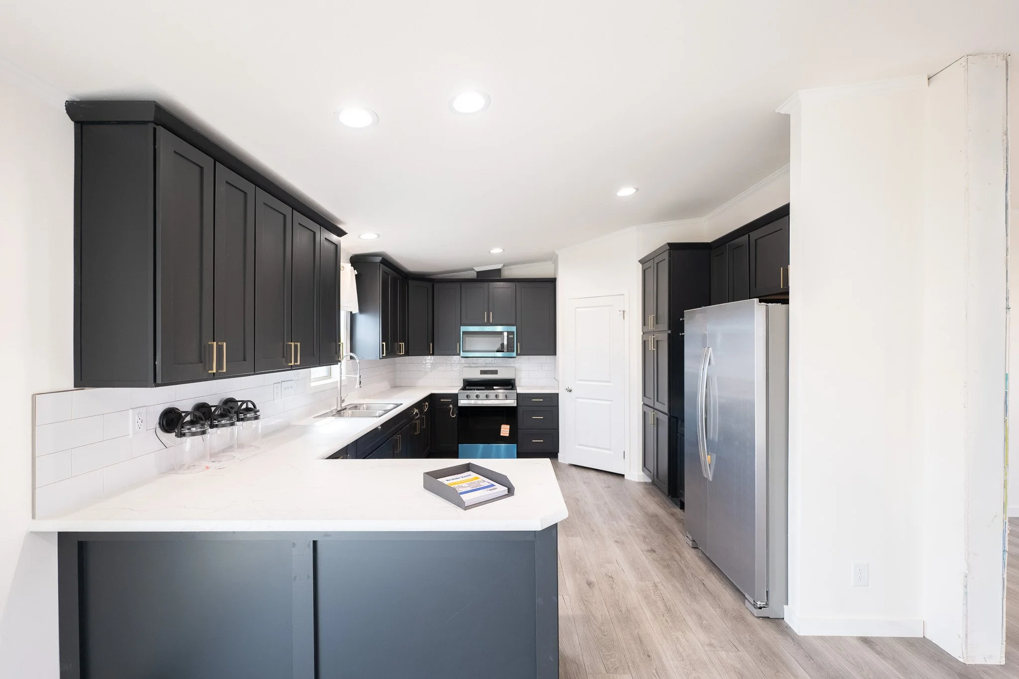 kitchen photo inside the cavco westlake ranch 