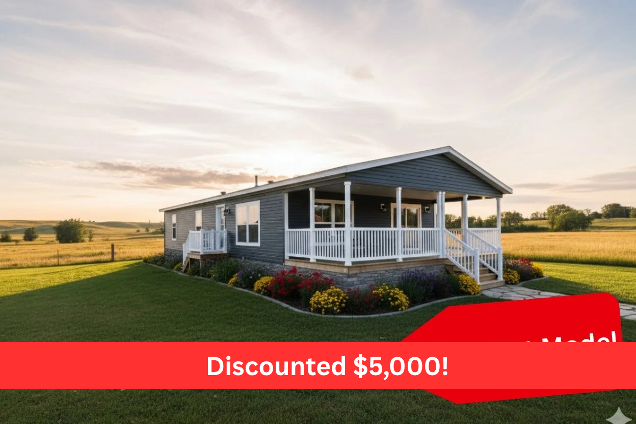 Discounted Manufactured Home 
