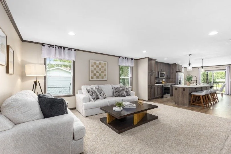 livingroom photo inside the cavco westlake manufactured home 