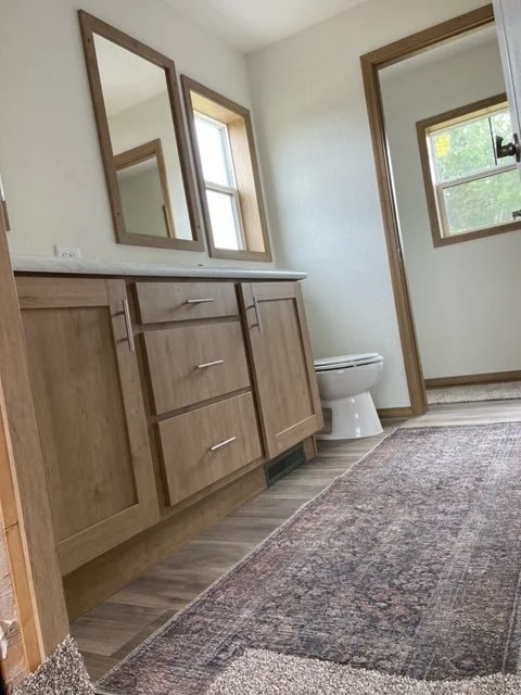 master bathroom photo inside the schult roosevelt modular home 