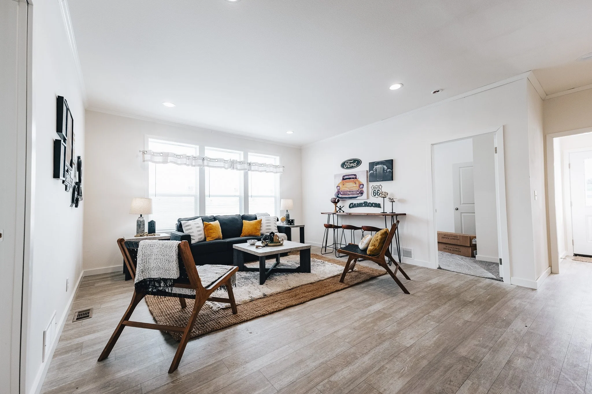 livingroom photo inside the cavco sapphire manufactured home 