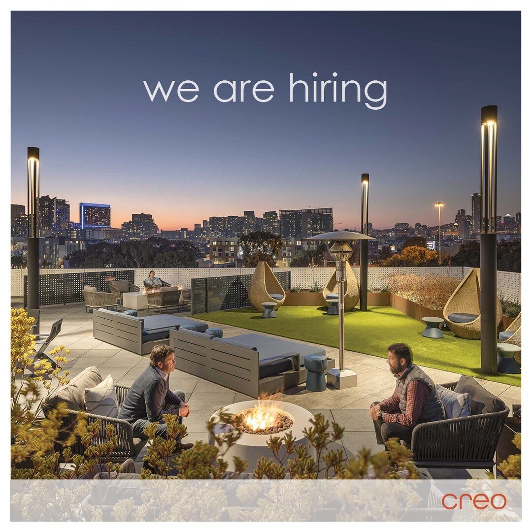 Creo is looking for a landscape architect or landscape designer to join our talented team! Please see the link in our bio for more information.