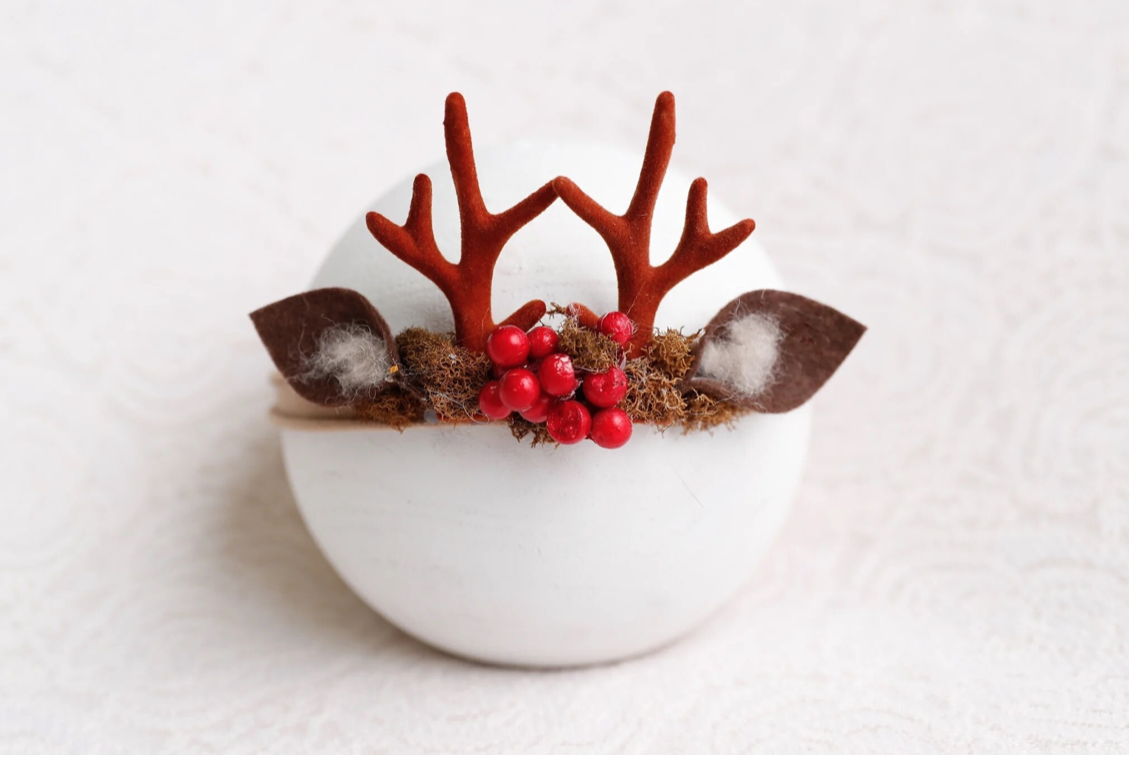 Rudolph reindeer headband