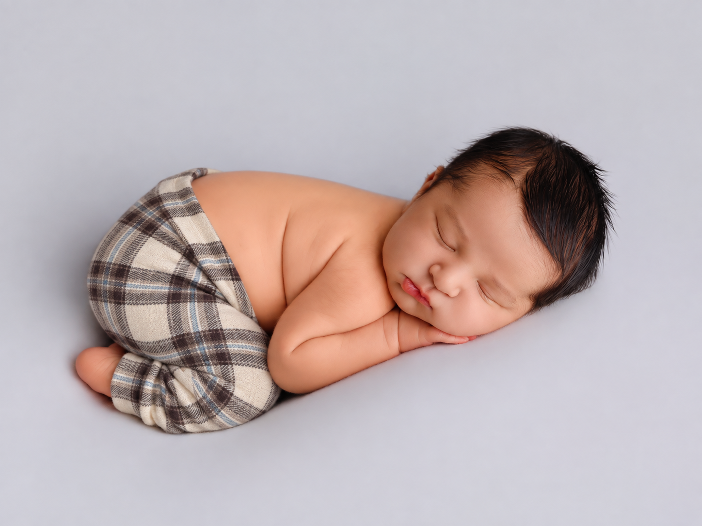 Holiday Plaid Newborn Collection