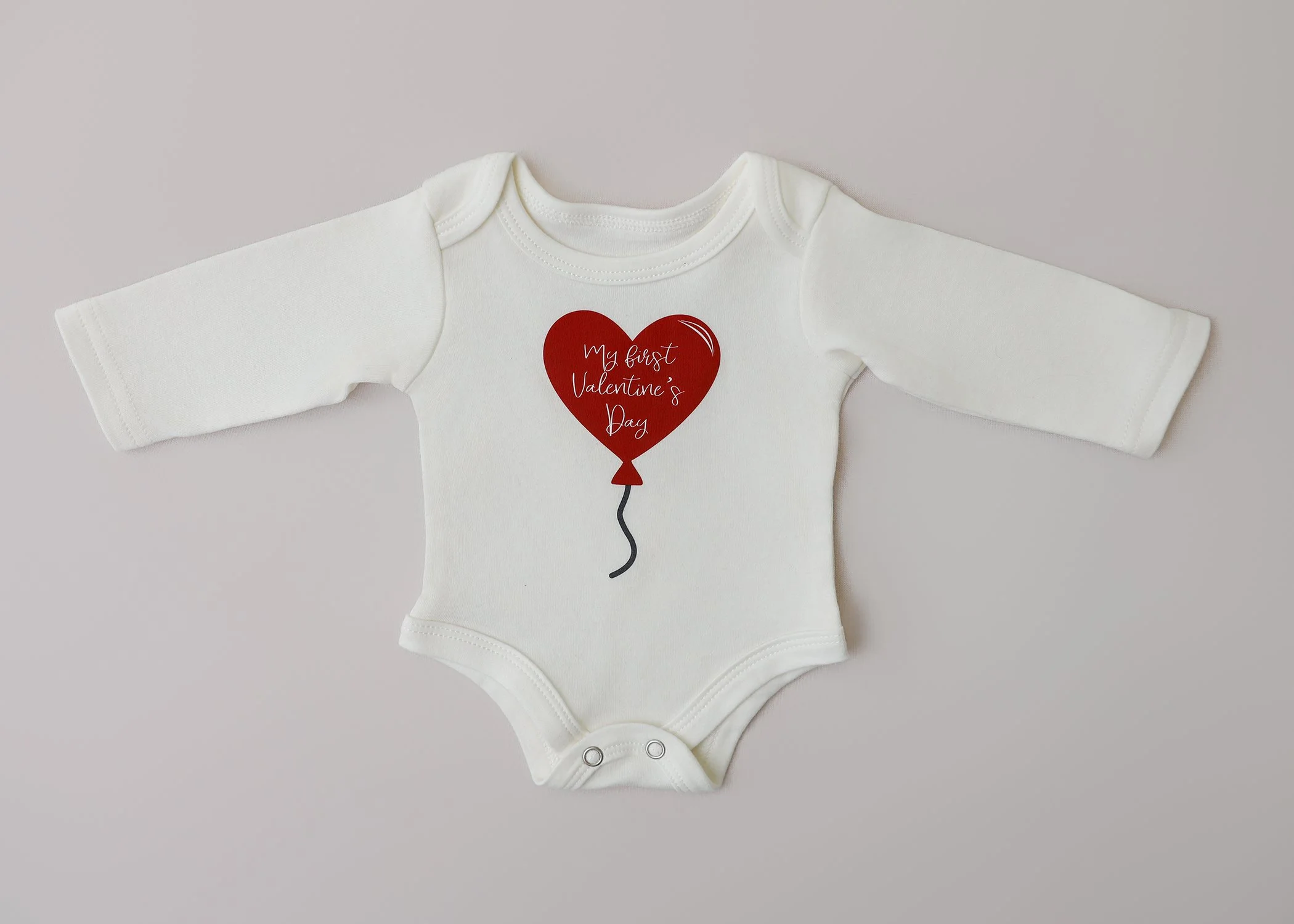 My First Valentine’s Day – Newborn Onesie