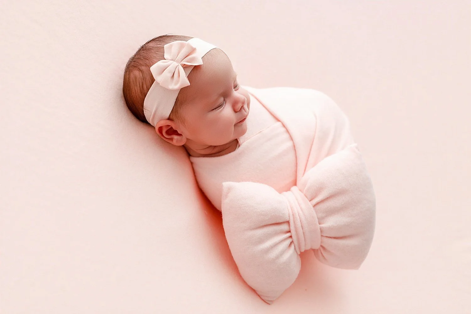 Dinglong Baby Photo Wrap, Extra Morbido Stretch Neonato Wrap Panno per Foto Tiro Neonato Swaddle Fotografia Accessori Bambino Regalo di Compleanno (Bianco