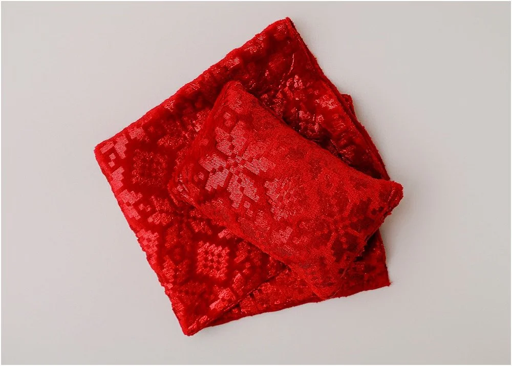 Red Pillow and Layer set