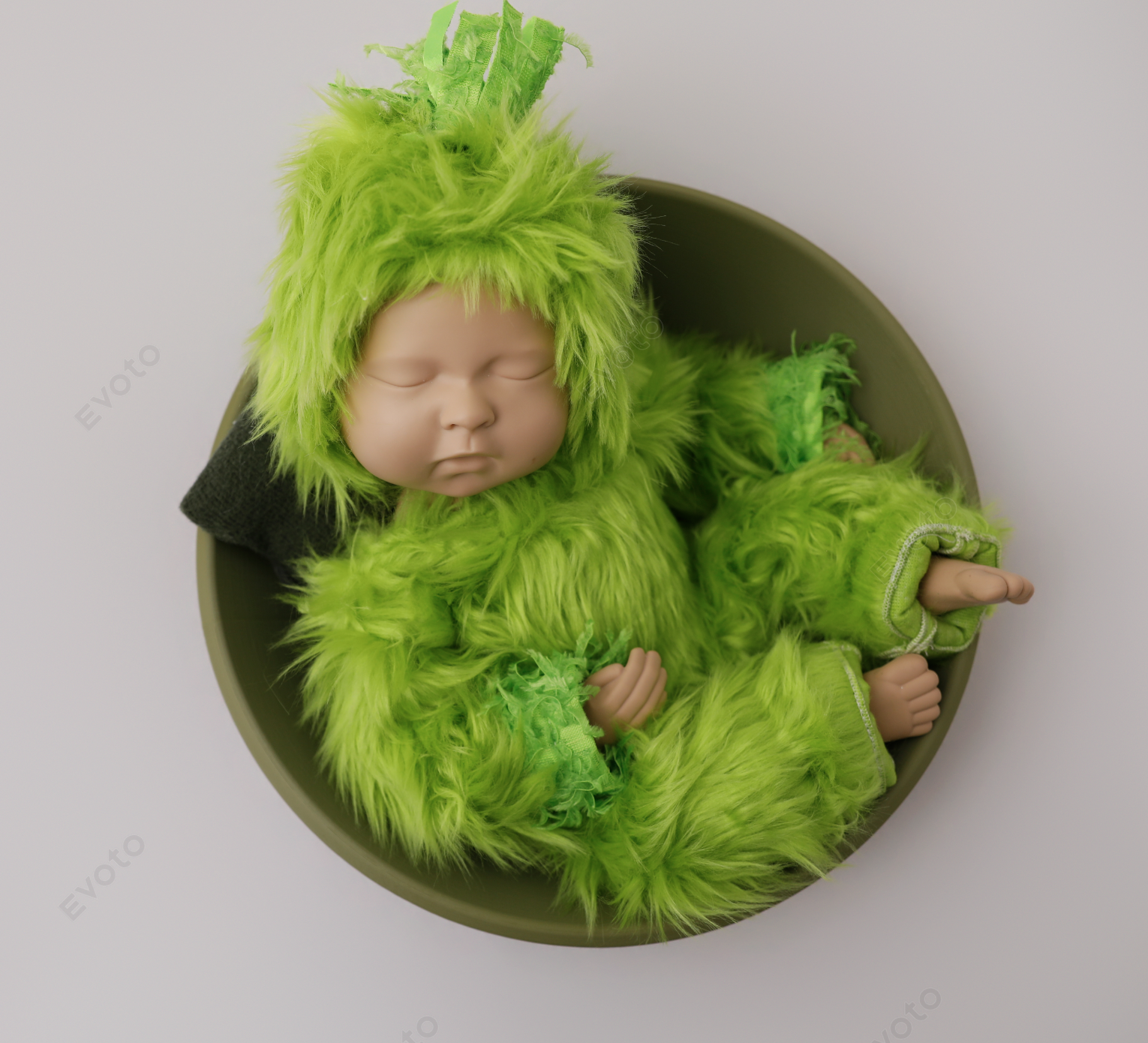 Merry Mischief Newborn Romper + 15 Digital Christmas Scenes