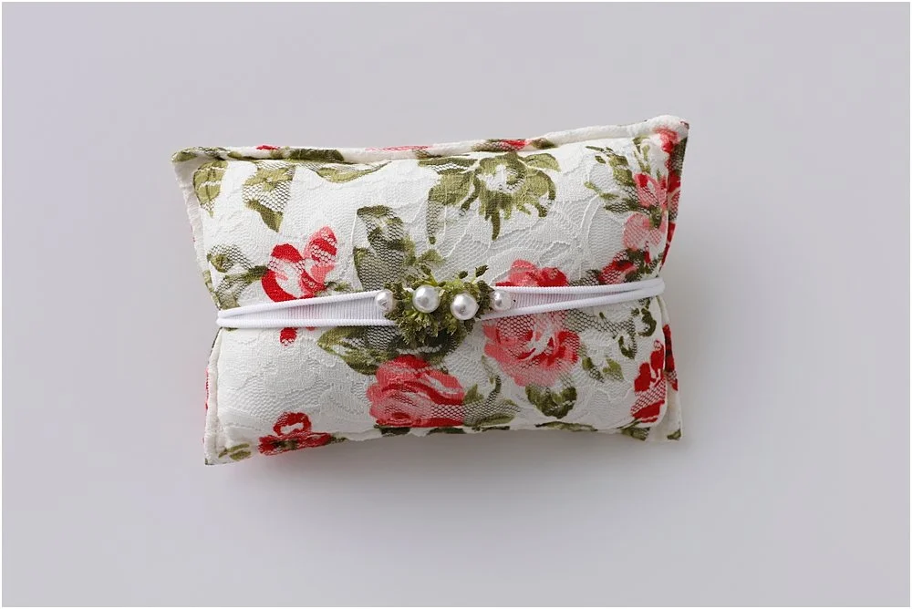 Floral pillow and headband (Copy)