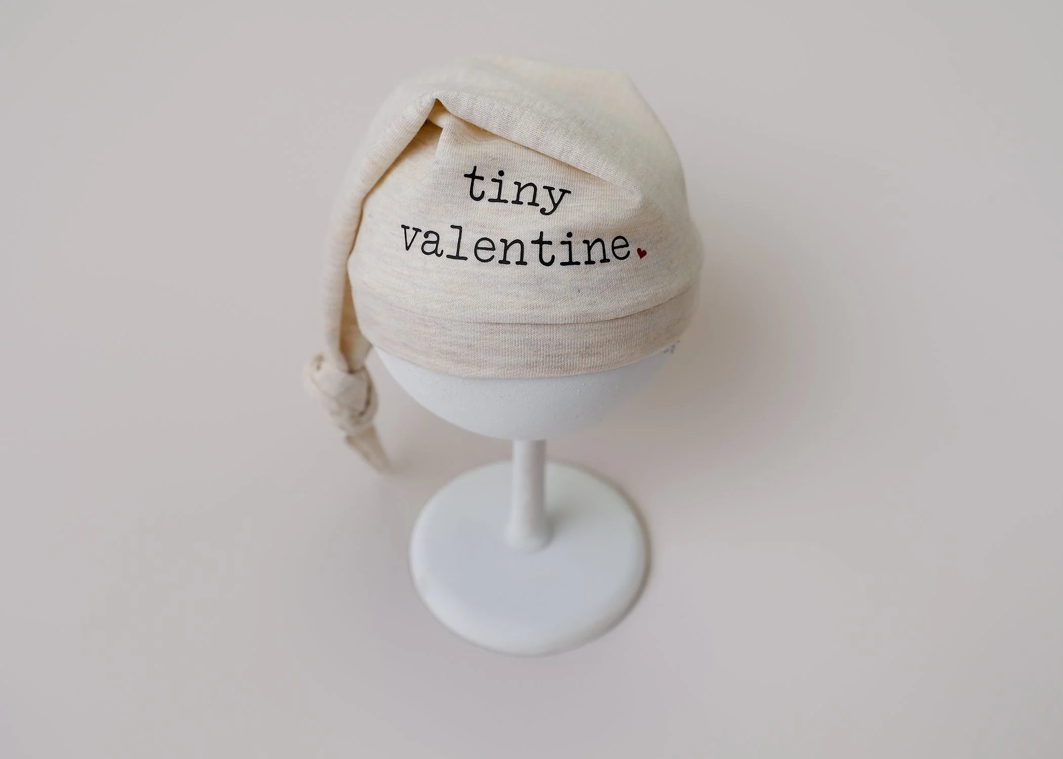 Tiny Valentine – Newborn Knot Hat