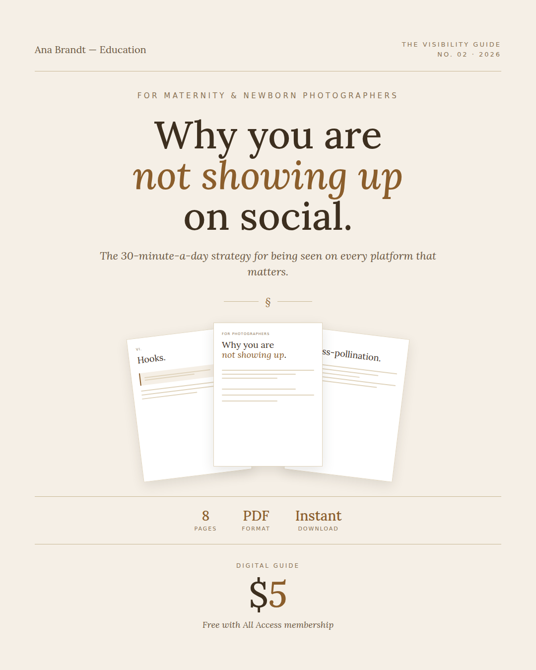 Why You Are Not Showing Up on Social — The Visibility Guide