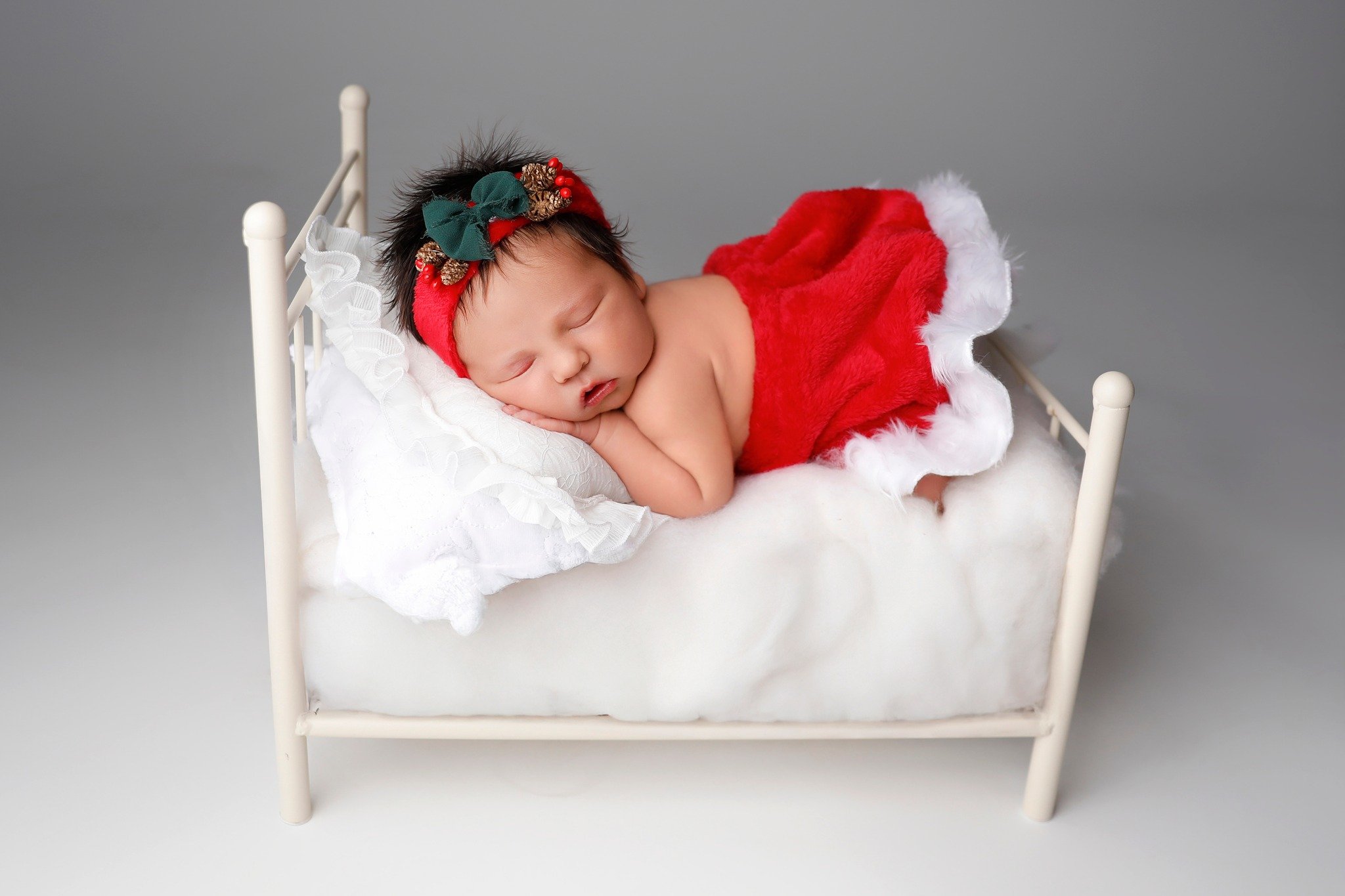 Santa Skirt and Headband