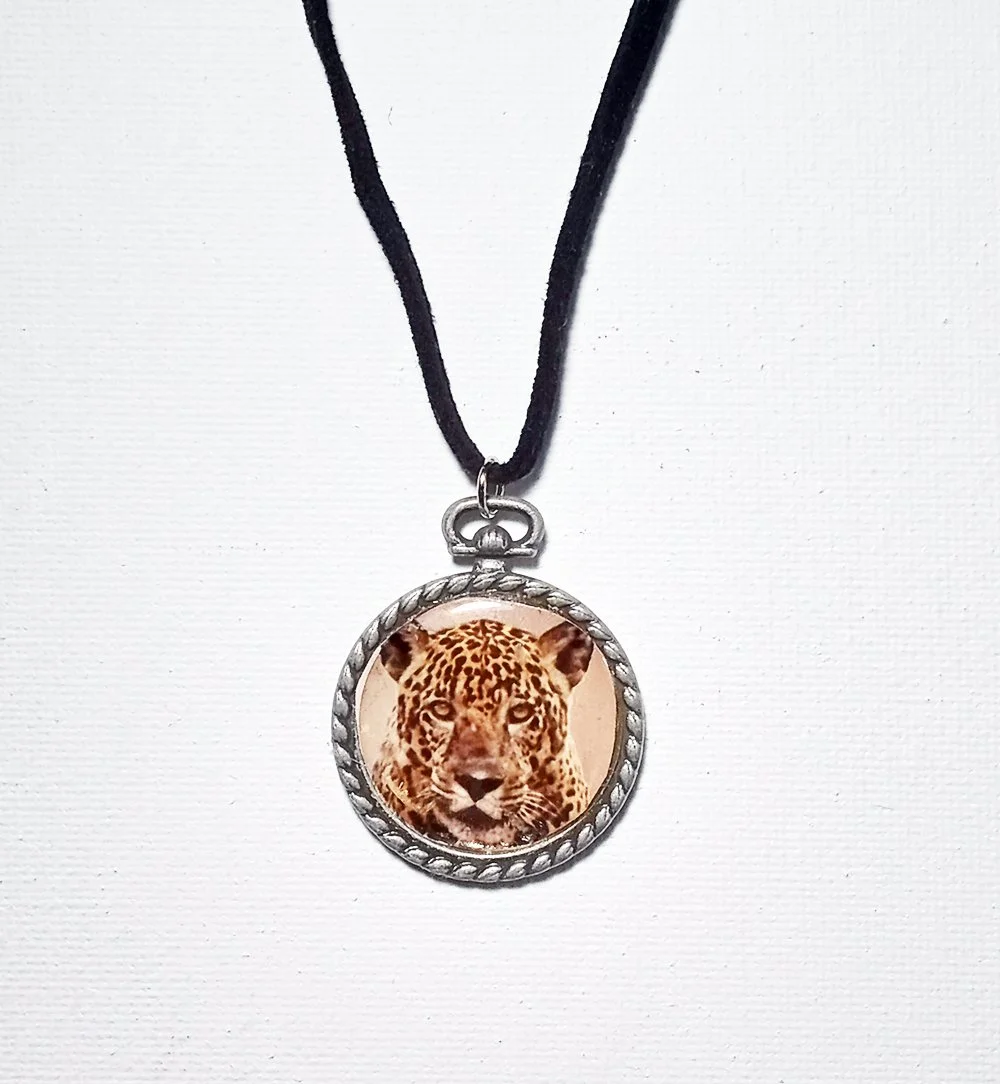 Leopard Pendant Necklace