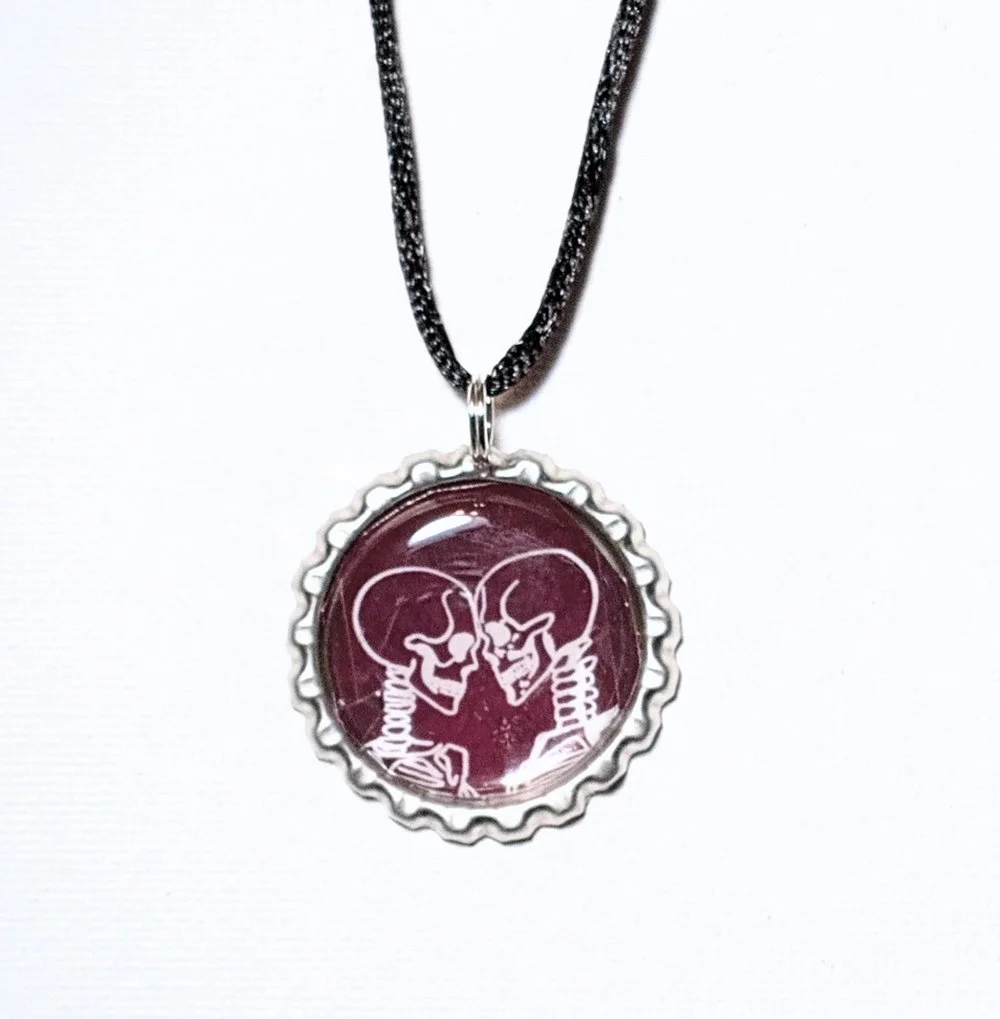 "Love is Forever" Pendant Necklace #1