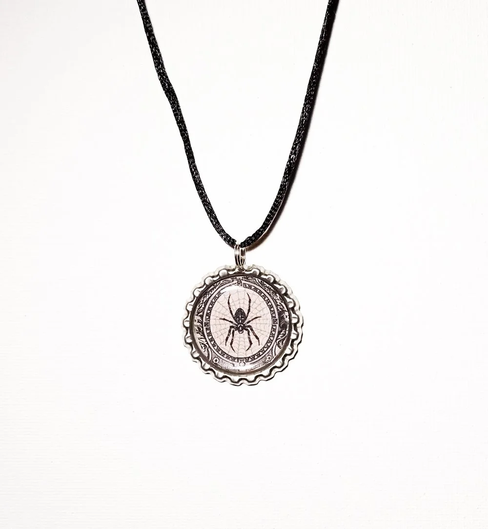 Spider Pendant Necklace #1
