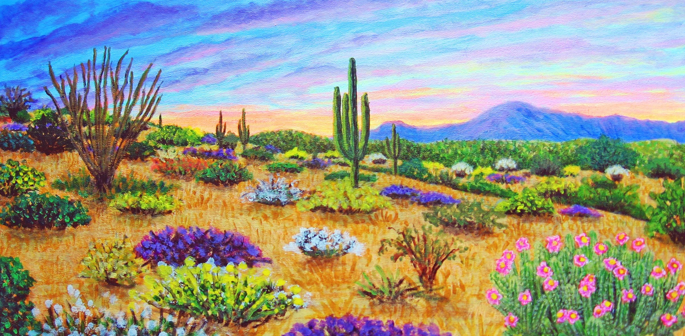 "Desert Blooms"