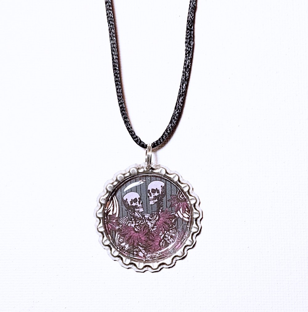 "Love is Forever" Pendant Necklace #3