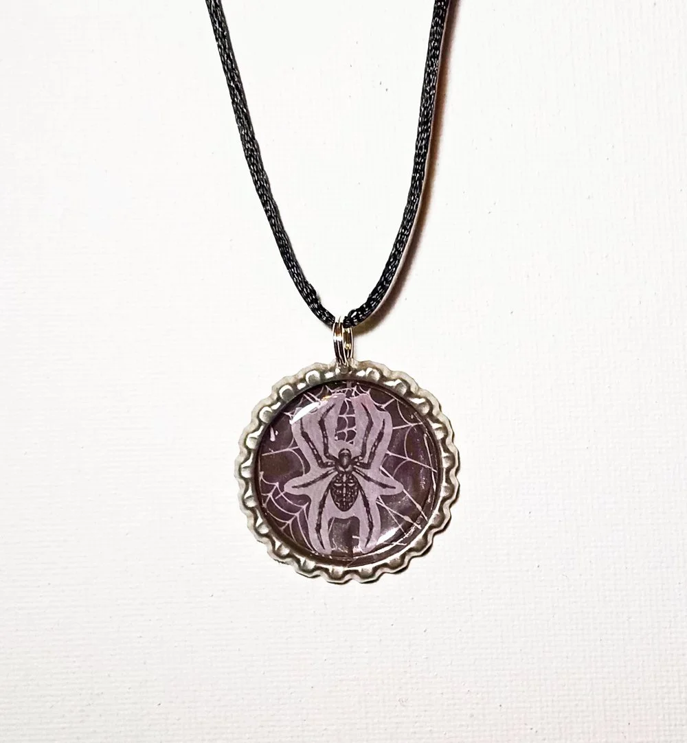 Spider Pendant Necklace #2