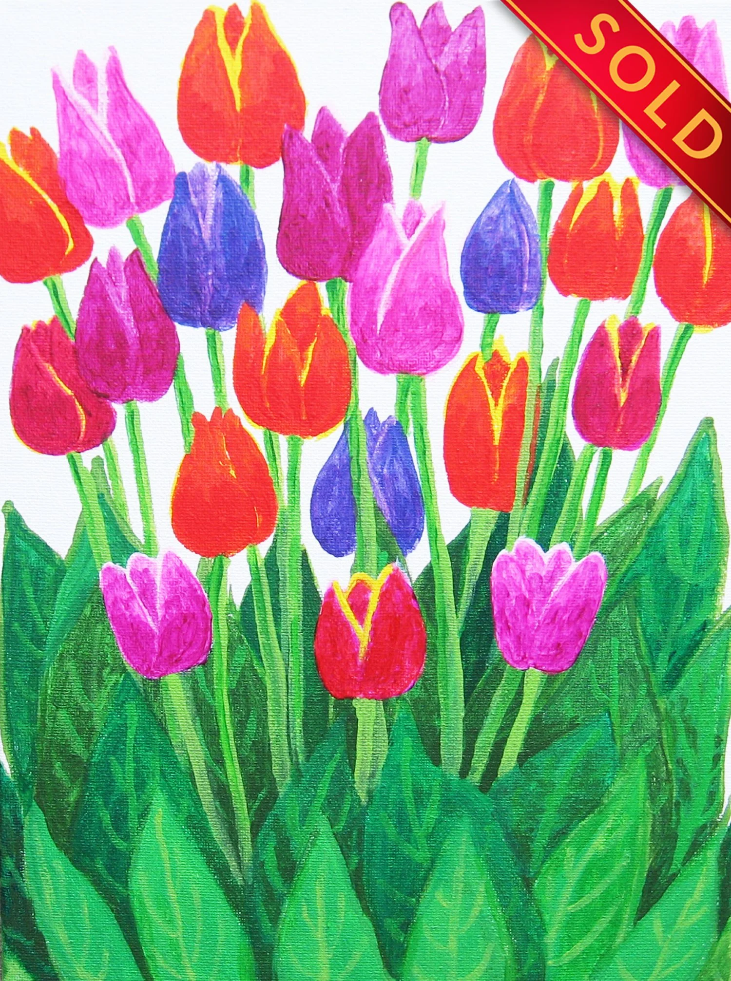 "Spring Tulips"