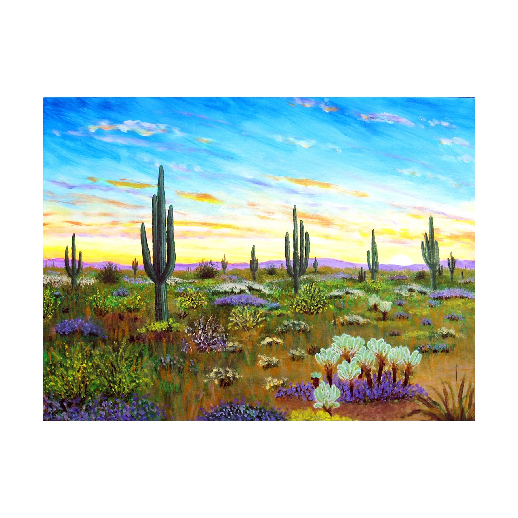 Flowering Desert small with border.jpg